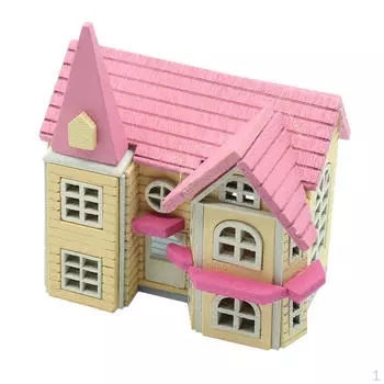 Поделки /12 товаров для кукольных домиков, , розовый