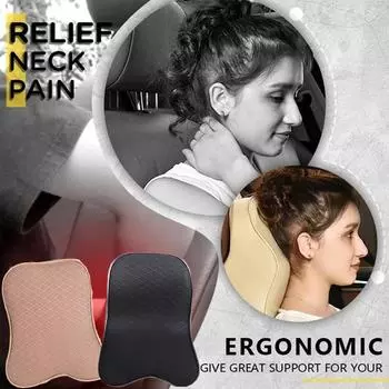 Подголовник автокресла, подушка для шеи, подголовник автокресла, подушка для шеи чёрный