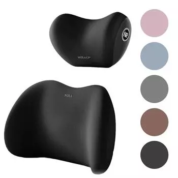 Подголовник автомобиля, поддержка поясницы, пена с эффектом памяти, поддержка поясницы, подушка для шеи автомобиля, подушка для спины, аксессуары для интерьера офисного автомобиля кофейный