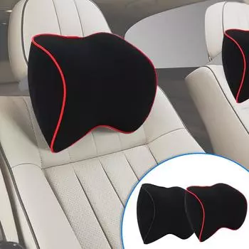 Подголовник автомобиля Подушка для шеи Подушка для автомобильного сиденья Пена с эффектом памяти Дышащая поддержка головы Защитная подставка для шеи Салон автомобиля