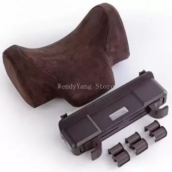 Подголовник автомобиля Подушка для шеи Высококачественная автомобильная подушка Подушка для шеи Подушка для шеи Подушка для шейного отдела позвоночника в автомобиле чёрный