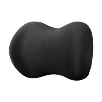 Подголовник автомобиля Подушка с эффектом памяти Подушка для поддержки шеи для домашнего офиса серый
