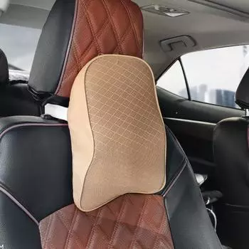 Подголовник для автомобильного сиденья 3D-подушка с эффектом памяти, поддержка шеи для путешествий, облегчение боли, подголовник с дышащей сеткой, мягкая подушка для головы