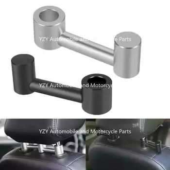 Подголовник для автомобильного сиденья из алюминиевого сплава, крючок для органайзера на заднее сиденье автомобиля, держатель для хранения сумок, сумок, одежды, пальто