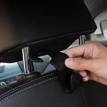 Подголовник для автомобильного сиденья Крючок для хранения вешалки для автомобильного сиденья Органайзер для хранения сумок Пальто Пакеты для продуктов Аксессуары для салона автомобиля
