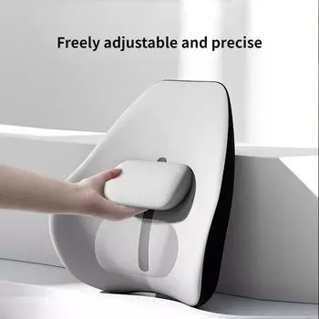 Подголовник для автомобильного сиденья, поясничная поддержка, универсальная мягкая подушка для шеи, подушка для автомобиля, пена с эффектом памяти, офисная поясничная подушка, подушка для спины