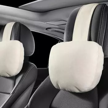 Подголовник для автомобиля, поддержка шеи, сиденье для Mercedes-Benz Maybach S-класса, мягкая универсальная регулируемая подушка для автомобиля, подушка для шеи