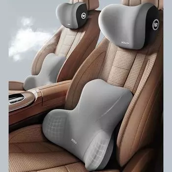 Подголовник для автомобиля/поясничная поддержка Высококачественная хлопковая подушка для головы и шеи, поддержка талии, автомобильные аксессуары для интерьера