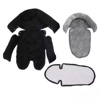 Подголовник для детской коляски, регулируемая мягкая вставка, подушка для детского автокресла, опорная подушка для новорожденного