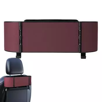 Подголовник для хранения вещей в автомобиле Подголовник Подстаканник Ящик для хранения вещей в подголовнике Для семейных приключений Подстаканники Коробка для салфеток и крючки для детей Дорожный красный