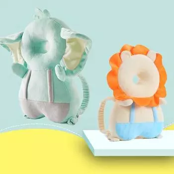 Подголовник для малышей, Подушка для защиты от падений для малышей, Дышащая защитная накладка для головы, Новая серия ремней 1pc