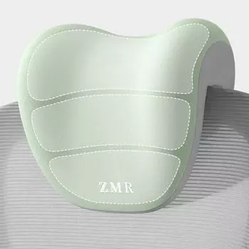 Подголовник для офисного кресла, подушка для сна с эффектом памяти, удобный моющийся чехол для шеи зелёный