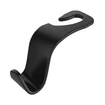 Подголовник на спинку автомобильного сиденья, сумка для бутылок, пластиковый крючок, вешалка для мелочей, органайзер чёрный