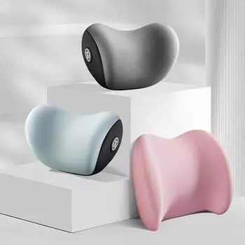 Подголовник подушка для сиденья автомобиля подголовник регулируемая подушка для головы автомобиля U-образная подушка для сна в машину подушка для шеи для детей и взрослых розовый