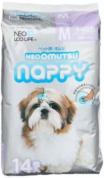 Подгузник Neo Lulife Neo для собак M, 14 шт., размер,