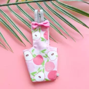 Подгузник с попугаем и бабочкой, милый, красочный, с фруктами и цветами, корелла, голуби, маленький, средний, большой, для домашних птиц, летный костюм, одежда, которую можно стирать S