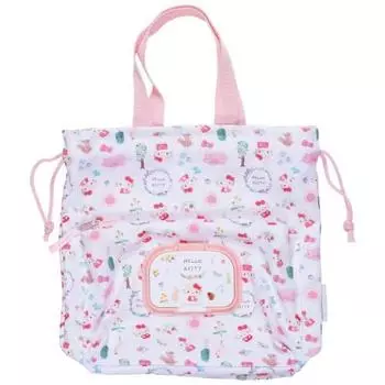 Подгузник Skater со шнурком и карманом для влажных салфеток Hello Kitty Horest Friend Sanrio KBOPC1-A