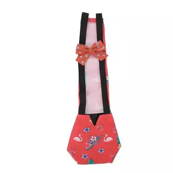 Подгузники для цыплят из мягкого полиэстера, регулируемые подгузники для утят, кур, уток и гусей M M