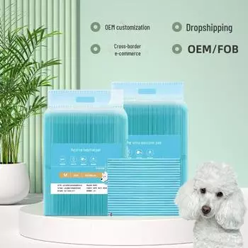 Подгузники для домашних животных и собак, подгузники для кошек Thin, L, 40 pieces, 60*60cm