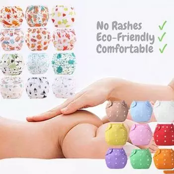 Подгузники для маленьких мальчиков и девочек, многоразовый чехол для подгузника, регулируемый детский тканевый подгузник для смены подгузников