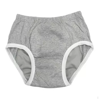 Подгузники для взрослых, нижнее белье для пожилых людей, страдающих недержанием, Gray L