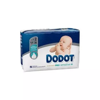Подгузники Dodot Pro Sensitive T / 2 4-8 кг 36U