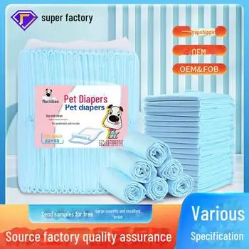 Подгузники и пеленки для собак - толстые, дезодорирующие, товары для животных 1.2kg S size (33*45) 100 pieces