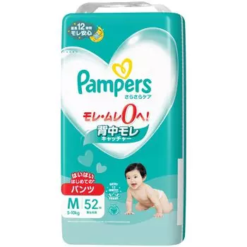 Подгузники M Pampers Smooth Care 52 шт. [Размер трусиков] (5~10 кг)
