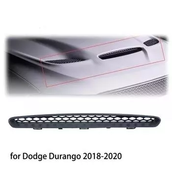 Подходит для 2018-2020 Dodge Durango 68321446AC Центральная накладка капота, воздухозаборник, вставка решетки