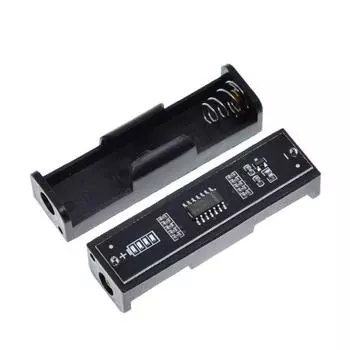 подходит для AA Размер 5 Тестер уровня заряда батареи Старый и новый детектор Определение уровня заряда батареи чёрный