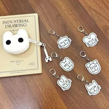 Подходит для Airpods1/2/3/4 Защитный чехол Pro2 Продвинутый Сенсор Нишевый Новый Чехол для Bluetooth-гарнитуры Apple Четвертое поколение Подвеска Newjeans Женская группа airpods 3 Earphone shell + listing NZ