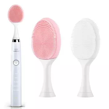 Подходит для электрической зубной щетки Philips, сменная насадка для чистки лица, электрическая зубная щетка, очищающая насадка