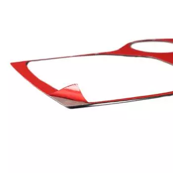 подходит для Alfa Romeo Giulia Stelvio 17-19 автомобильные аксессуары украшение салона автомобиля защитная панель для коробки передач наклейка на автомобиль из углеродного волокна чёрный