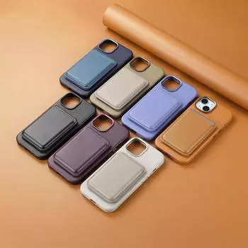 Подходит для Apple 16 Pro Max, чехол для мобильного телефона, магнитная сумка для карт, складной кронштейн 14Pro, защитный чехол для iPhone 15 iPhone 16 Pro Max