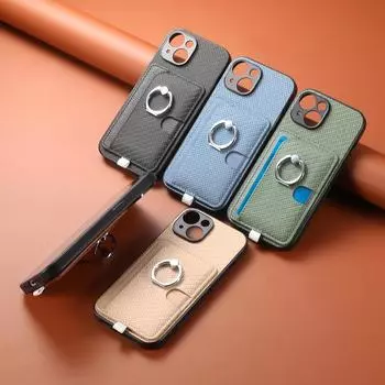 Подходит для Apple 16 Pro Max чехол для мобильного телефона Магнитный держатель для карт Magsafe Защитный чехол для iPhone13 iPhone 16 Pro Max