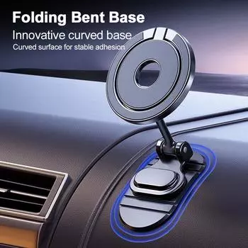 Подходит для автомобильного держателя мобильного телефона MagSafe Navigation, прочного магнитного автомобильного держателя, подставки для телефона, GPS-кронштейна для iPhone 15 14 13 12