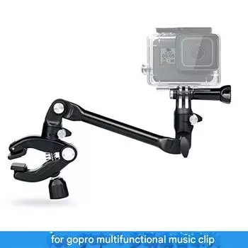 Подходит для аксессуаров Gopro, многофункциональная музыкальная клипса, вращающаяся на 360°, регулировочный кронштейн, аксессуары для серии Small Ant Mountain Dog