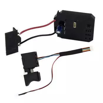 Подходит для бесщеточного электрического ключа 2106/161/169. Плата управления + переключатель.