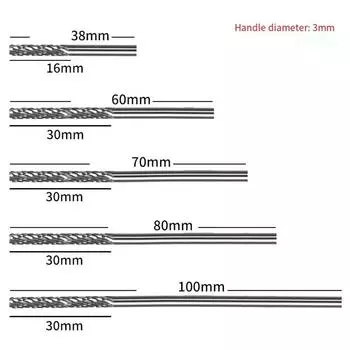 Подходит для большинства небольших вращающихся инструментов Твердосплавные боры Фрезерный бор Фреза для вращающегося инструмента