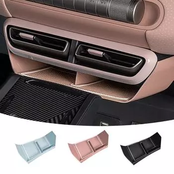 Подходит для BYD Seagull Car Air Vent Storage Box Central Air Outlet Air Conditioning Air Outlet Storage Box Storage Box Interior Accessories чёрный