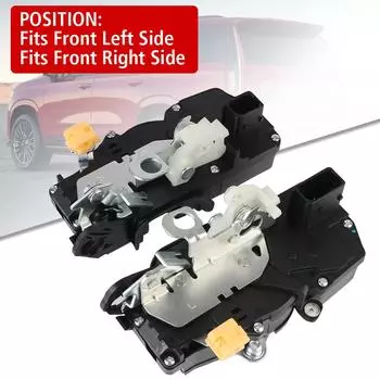 Подходит для Cadillac Escalade Chevy GMC Yukon Sierra Передний левый/передний правый привод защелки дверного замка Механизм привода дверного замка со стороны водителя/пассажира Front Left