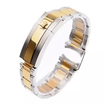 Подходит для часов Rolex Submarine State Daytona Solid из нержавеющей стали Arc Edge, ремешок для часов Repetta Wrestle, браслет