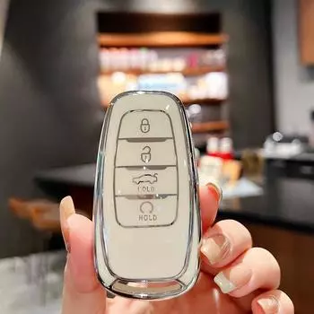 Подходит для чехла для ключа Hongqi H5 H7 HS5 HS7 новая энергия EHS3 автомобильный кожаный мужской и женский чехол-брелок