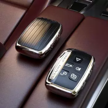 Подходит для чехла для ключа Jaguar Range Rover Sports Edition Xingmai Aurora, брелок discovery 4 Shenxing 5, сумка для автомобильного ключа чёрный