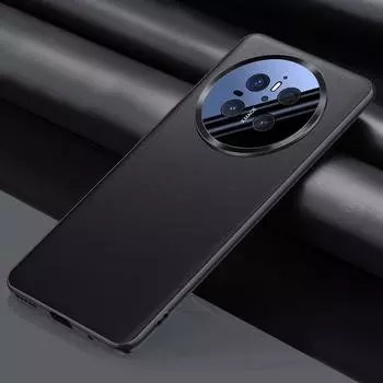 Подходит для чехла для мобильного телефона Huawei Mate70pro Высококлассный Huawei Полностью закрывающий Противоударный Mate70 Простой деловой кожаный чехол Huawei Mate 70Pro +