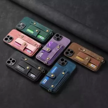 Подходит для чехла для мобильного телефона iPhone 16 Pro, универсального браслета с защитой от падений, защитного чехла для Apple 15 Pro Max. Apple 16 Pro Max чёрный