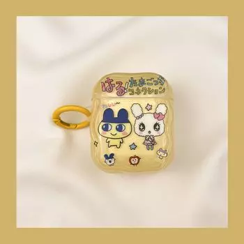 Подходит для чехла для наушников Apple Pro второго поколения, беспроводных Bluetooth-наушников третьего поколения Aipods2, Airpodpro четвертого поколения, 5 коробок AirPods Pro [Fun Cartoon Tuo Ma Song Zi] Send Hook