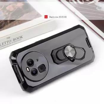 Подходит для чехла для телефона Blackview BV8100, кронштейна. чёрный