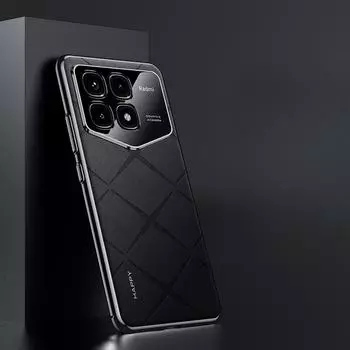 Подходит для чехла для телефона Redmi K70 Supreme Champion Edition, деловой K70 Pro, полная защита от ударов, высококачественный чехол из гладкой кожи Redmi Redmi K70 Pro