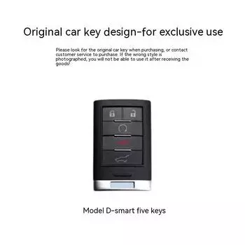 Подходит для чехлов для ключей CadillacSaiweiatslBucklexts srxLadiesctsOld StyleslsСумка для удаленных ключей CadillacDStyle-Intelligen